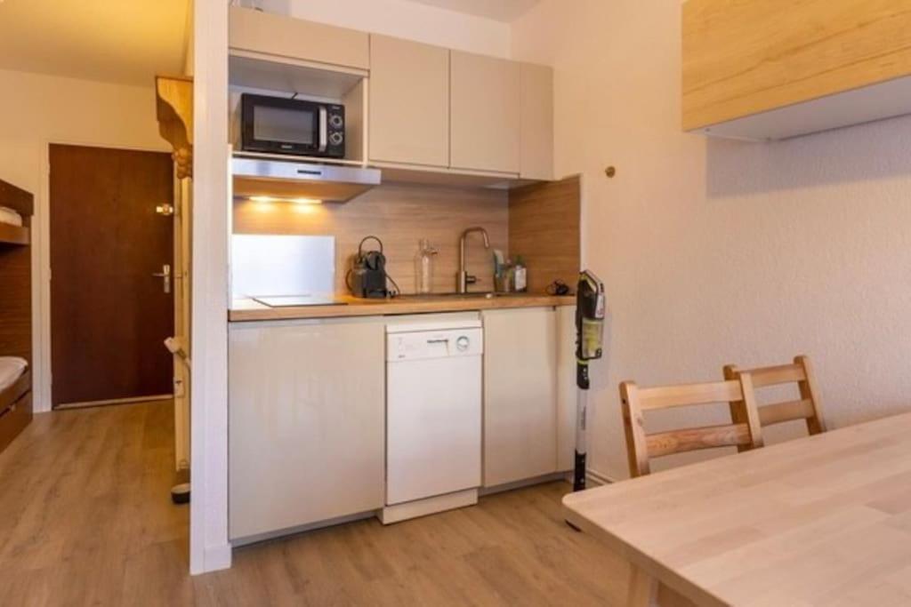 Studio Cabine 86 Cosy Les Angles  Bagian luar foto